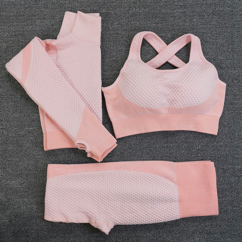 Seamless Workout Set With Jacket